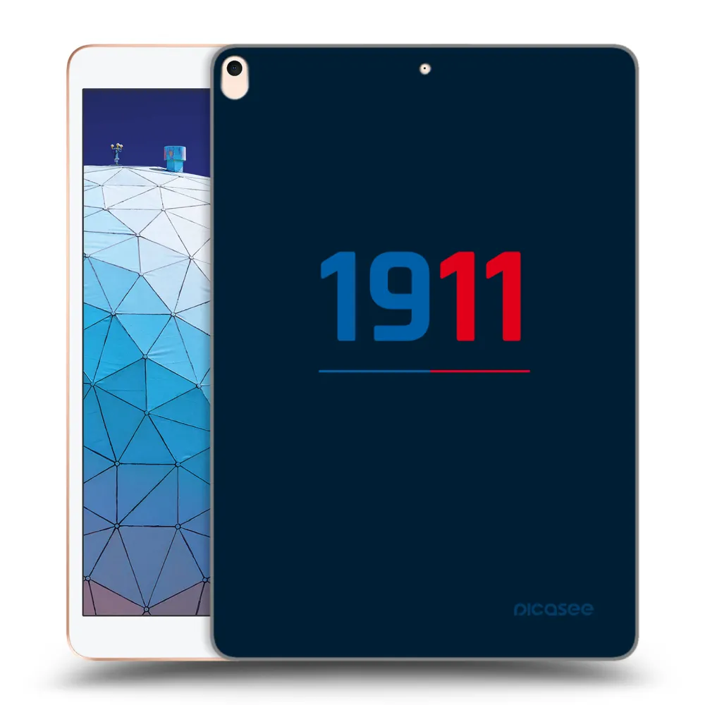 Picasee silikonový průhledný obal pro Apple iPad Air 10.5" 2019 (3.gen) - FC Viktoria Plzeň D