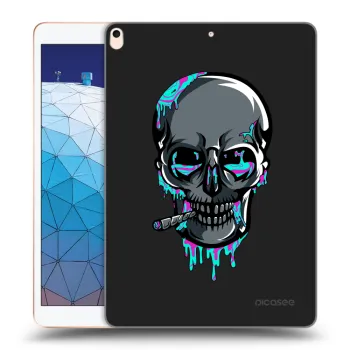 Picasee silikonový černý obal pro Apple iPad Air 10.5" 2019 (3.gen) - EARTH - Lebka 3.0