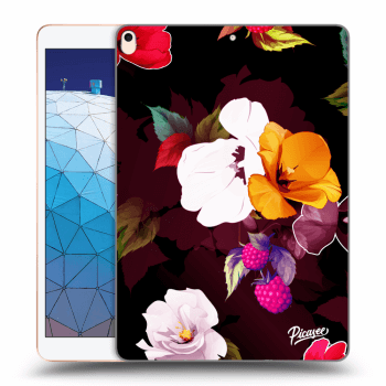 Picasee silikonový průhledný obal pro Apple iPad Air 10.5" 2019 (3.gen) - Flowers and Berries