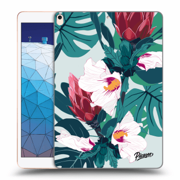 Picasee silikonový průhledný obal pro Apple iPad Air 10.5" 2019 (3.gen) - Rhododendron