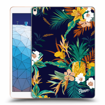 Picasee silikonový průhledný obal pro Apple iPad Air 10.5" 2019 (3.gen) - Pineapple Color