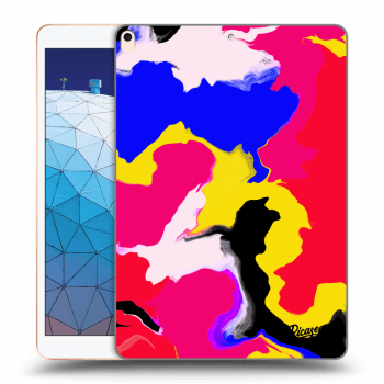 Picasee silikonový průhledný obal pro Apple iPad Air 10.5" 2019 (3.gen) - Watercolor