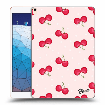 Picasee silikonový průhledný obal pro Apple iPad Air 10.5" 2019 (3.gen) - Cherries