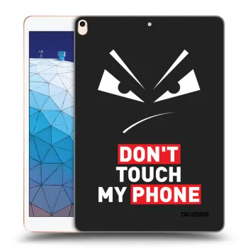 Picasee silikonový černý obal pro Apple iPad Air 10.5" 2019 (3.gen) - Evil Eye - Transparent