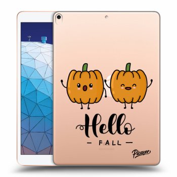 Picasee silikonový průhledný obal pro Apple iPad Air 10.5" 2019 (3.gen) - Hallo Fall
