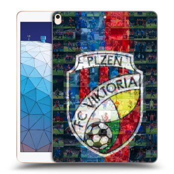 Picasee silikonový průhledný obal pro Apple iPad Air 10.5" 2019 (3.gen) - FC Viktoria Plzeň A