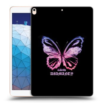 Picasee silikonový černý obal pro Apple iPad Air 10.5" 2019 (3.gen) - Diamanty Purple