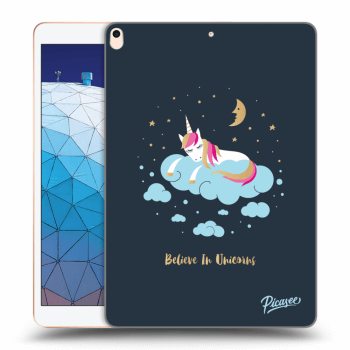 Picasee silikonový průhledný obal pro Apple iPad Air 10.5" 2019 (3.gen) - Believe In Unicorns
