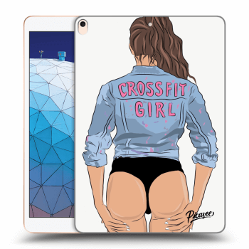Picasee silikonový černý obal pro Apple iPad Air 10.5" 2019 (3.gen) - Crossfit girl - nickynellow