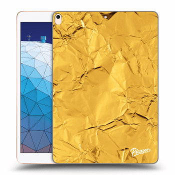Picasee silikonový průhledný obal pro Apple iPad Air 10.5" 2019 (3.gen) - Gold