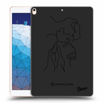 Picasee silikonový černý obal pro Apple iPad Air 10.5" 2019 (3.gen) - Forehead kiss