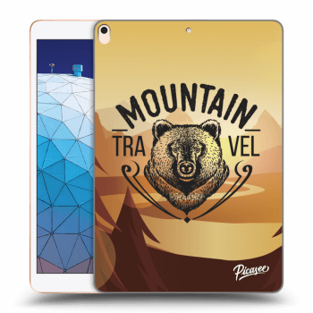 Picasee silikonový průhledný obal pro Apple iPad Air 10.5" 2019 (3.gen) - Mountain bear