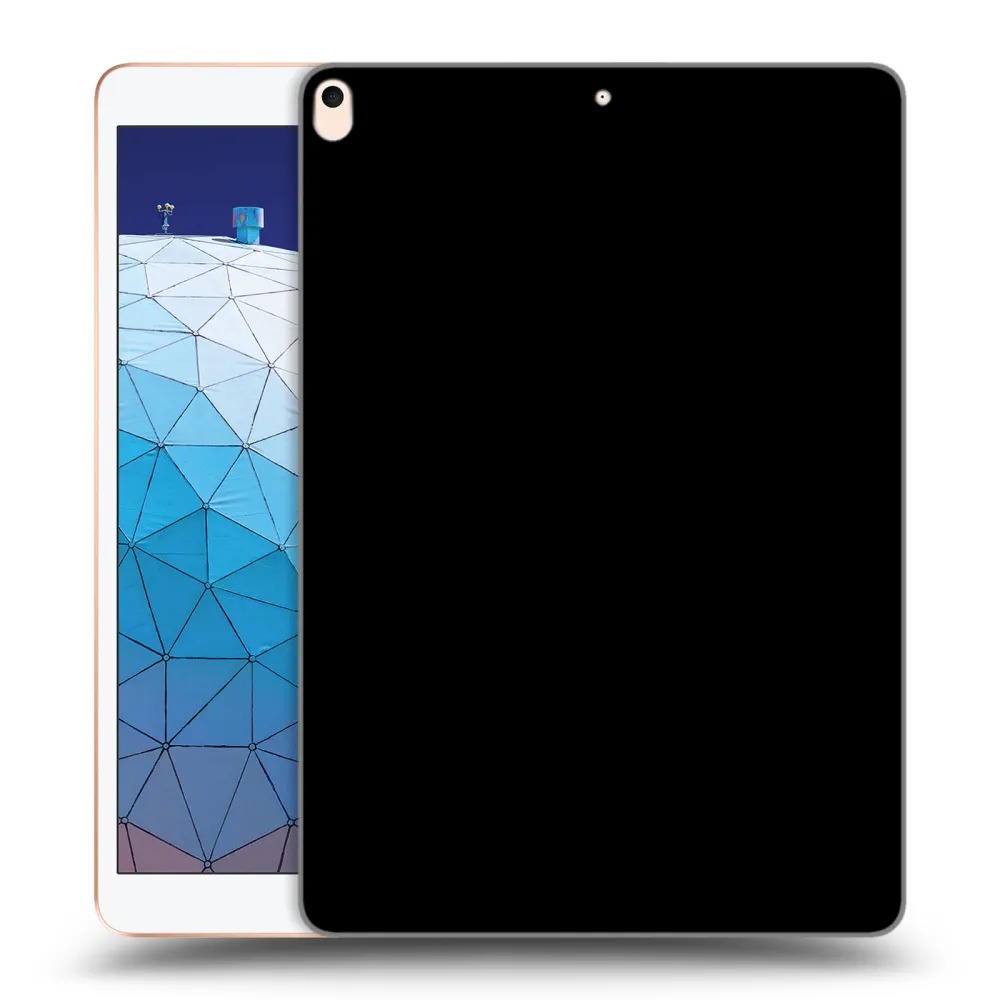 Picasee silikonový černý obal pro Apple iPad Air 10.5" 2019 (3.gen) - Picasee - new logo - black