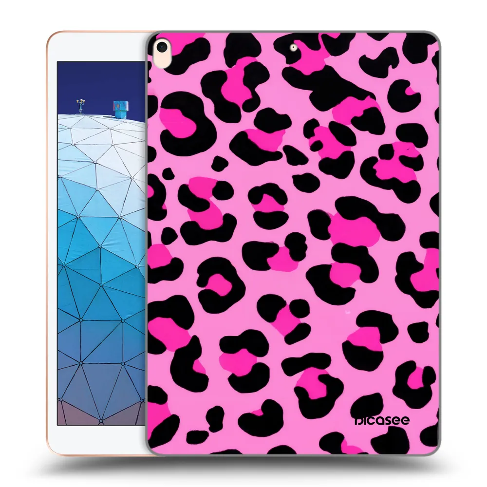 Picasee silikonový průhledný obal pro Apple iPad Air 10.5" 2019 (3.gen) - Pink Tiger
