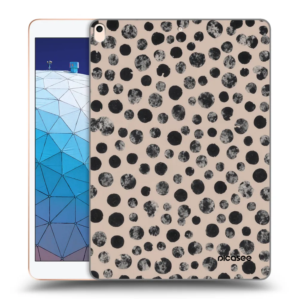 Picasee silikonový průhledný obal pro Apple iPad Air 10.5" 2019 (3.gen) - Dots