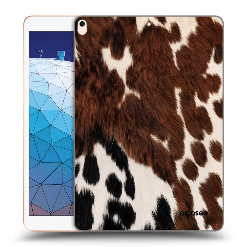Picasee silikonový průhledný obal pro Apple iPad Air 10.5" 2019 (3.gen) - Rust