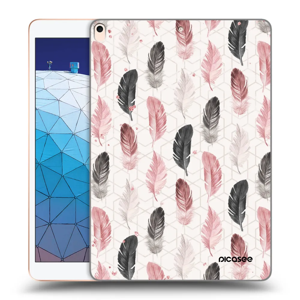 Picasee silikonový průhledný obal pro Apple iPad Air 10.5" 2019 (3.gen) - Pírka 2