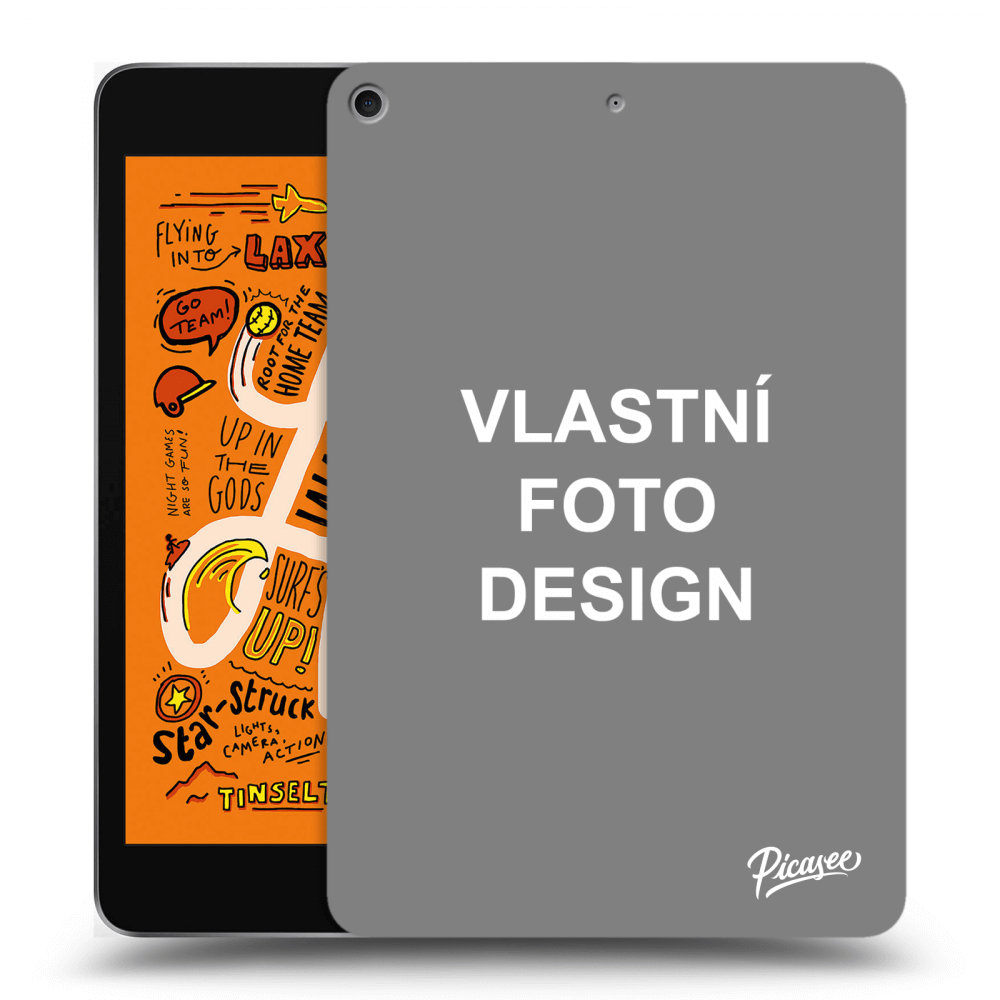 Picasee silikonový průhledný obal pro Apple iPad mini 2019 (5. gen) - Vlastní fotka/motiv