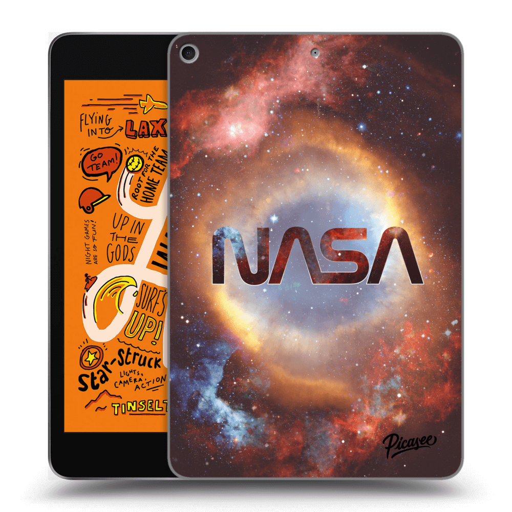 Picasee silikonový průhledný obal pro Apple iPad mini 2019 (5. gen) - Nebula