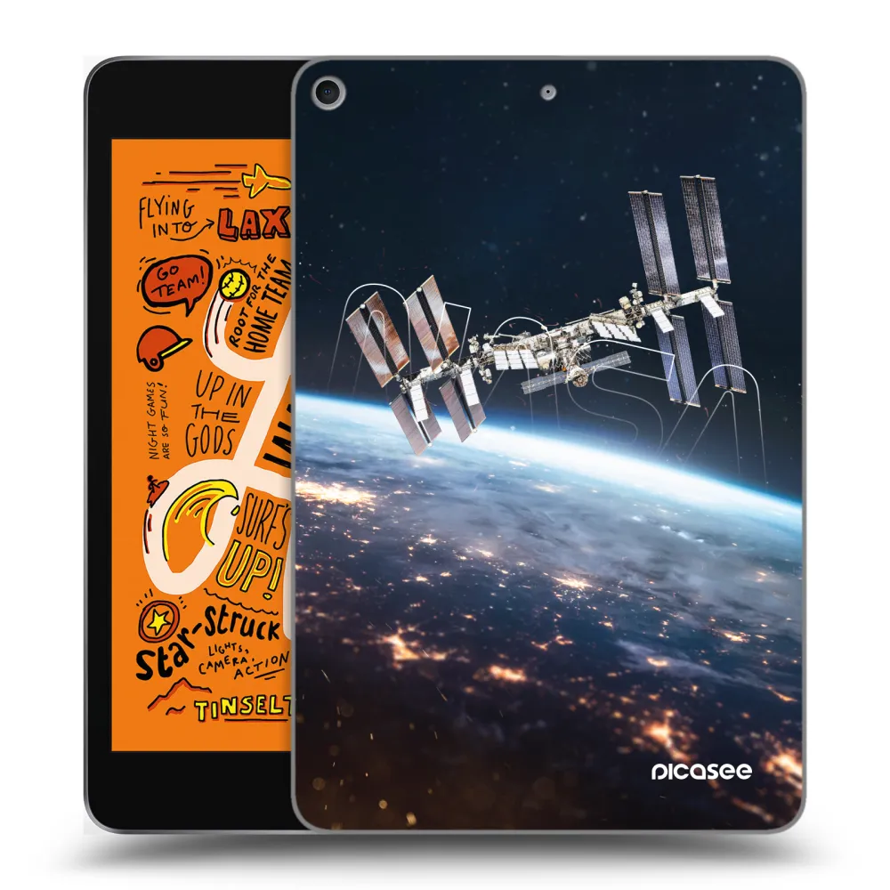 Picasee silikonový průhledný obal pro Apple iPad mini 2019 (5. gen) - Station