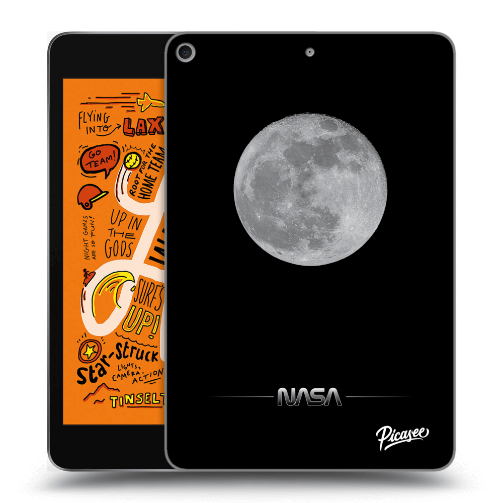 Picasee silikonový průhledný obal pro Apple iPad mini 2019 (5. gen) - Moon Minimal