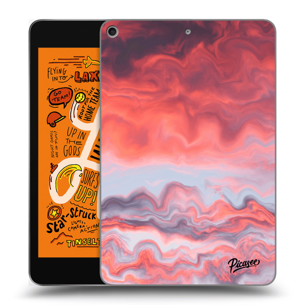 Picasee silikonový průhledný obal pro Apple iPad mini 2019 (5. gen) - Sunset