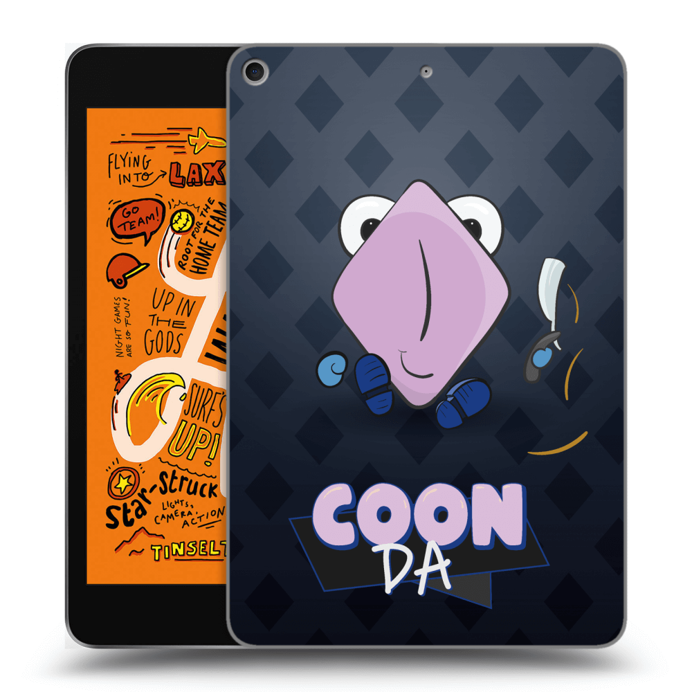 Picasee silikonový průhledný obal pro Apple iPad mini 2019 (5. gen) - COONDA holátko - tmavá