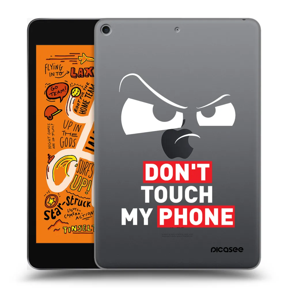 Picasee silikonový průhledný obal pro Apple iPad mini 2019 (5. gen) - Cloudy Eye - Transparent