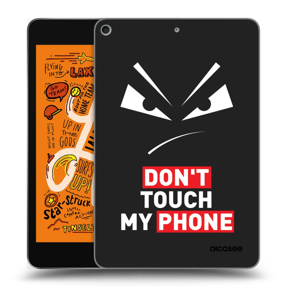 Picasee silikonový černý obal pro Apple iPad mini 2019 (5. gen) - Evil Eye - Transparent