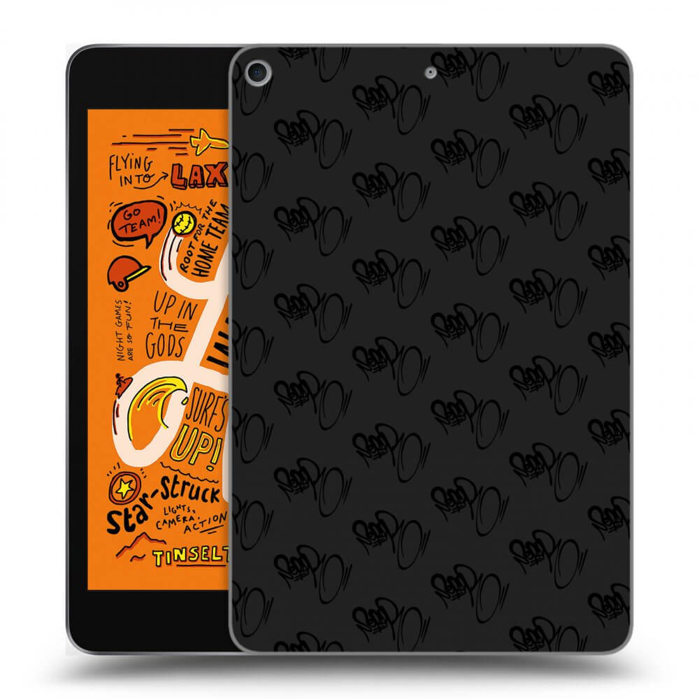Picasee silikonový černý obal pro Apple iPad mini 2019 (5. gen) - Separ - Black On Black 1