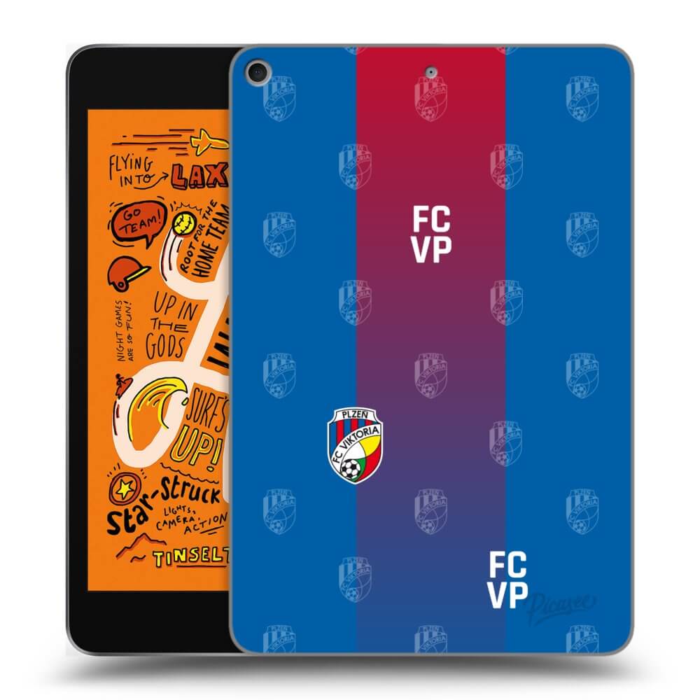 Picasee silikonový průhledný obal pro Apple iPad mini 2019 (5. gen) - FC Viktoria Plzeň F