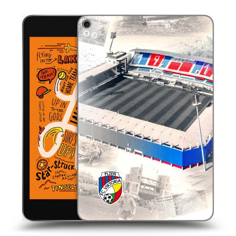 Picasee silikonový průhledný obal pro Apple iPad mini 2019 (5. gen) - FC Viktoria Plzeň G