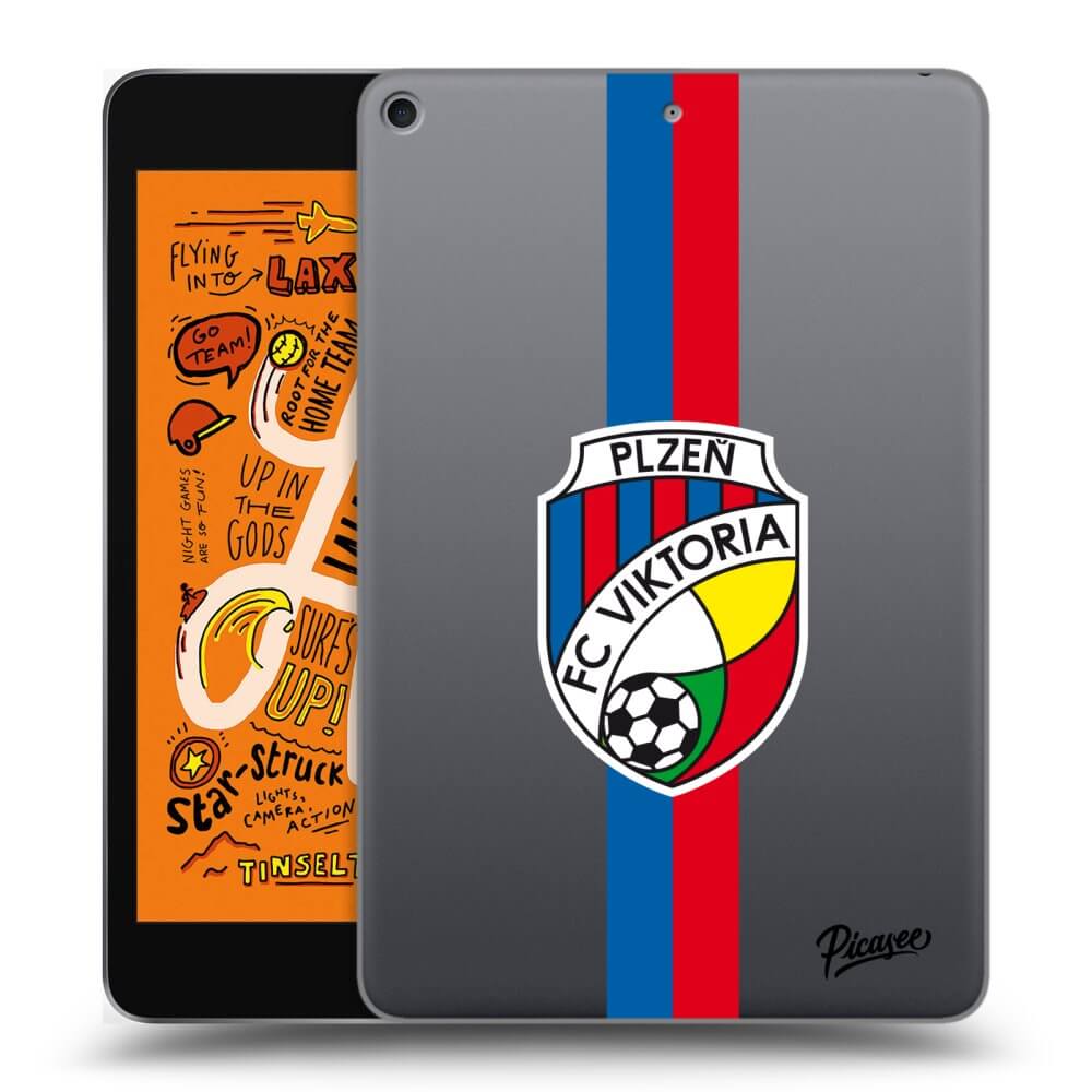 Picasee silikonový průhledný obal pro Apple iPad mini 2019 (5. gen) - FC Viktoria Plzeň H