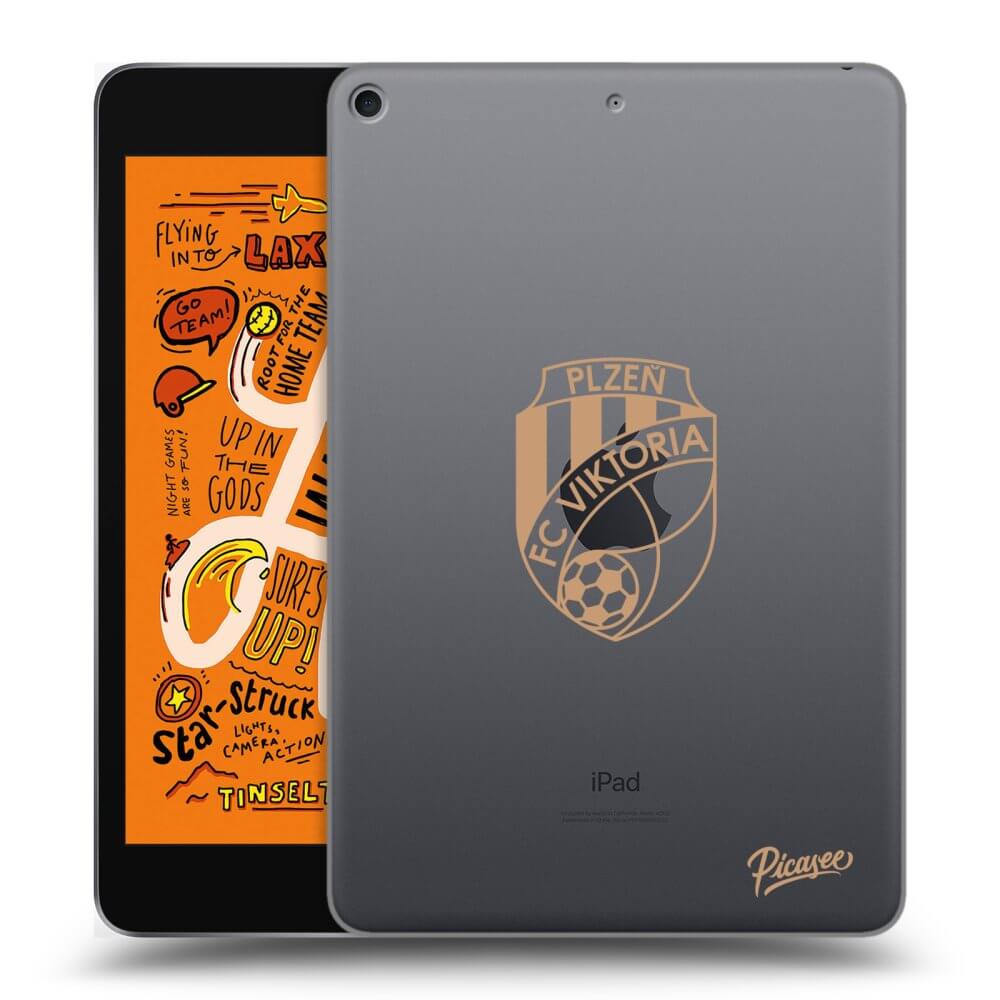 Picasee silikonový průhledný obal pro Apple iPad mini 2019 (5. gen) - FC Viktoria Plzeň I