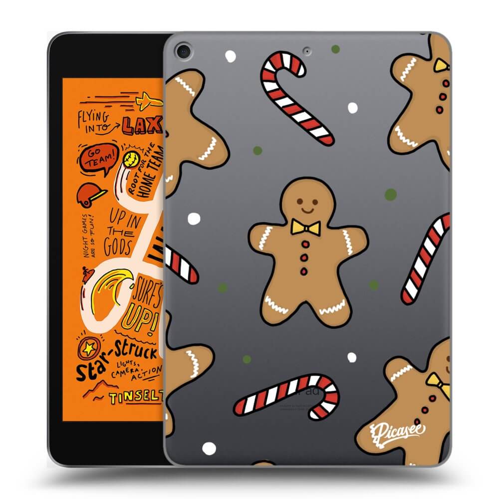 Picasee silikonový průhledný obal pro Apple iPad mini 2019 (5. gen) - Gingerbread