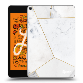 Obal pro Apple iPad mini 2019 (5. gen) - White tile