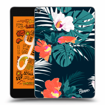 Picasee silikonový průhledný obal pro Apple iPad mini 2019 (5. gen) - Monstera Color