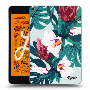 Picasee silikonový průhledný obal pro Apple iPad mini 2019 (5. gen) - Rhododendron