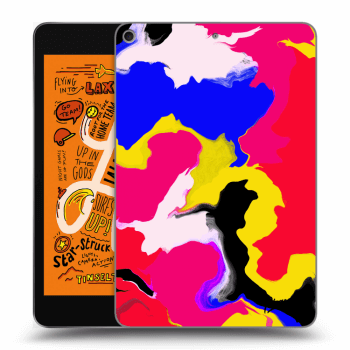 Picasee silikonový průhledný obal pro Apple iPad mini 2019 (5. gen) - Watercolor