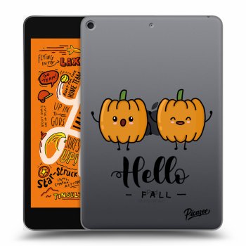 Picasee silikonový průhledný obal pro Apple iPad mini 2019 (5. gen) - Hallo Fall