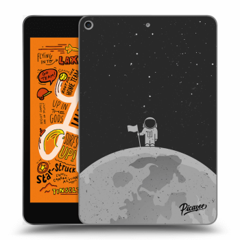 Picasee silikonový černý obal pro Apple iPad mini 2019 (5. gen) - Astronaut