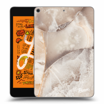 Obal pro Apple iPad mini 2019 (5. gen) - Cream marble