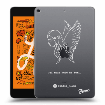 Picasee silikonový průhledný obal pro Apple iPad mini 2019 (5. gen) - Heaven White