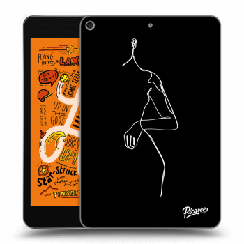 Picasee silikonový černý obal pro Apple iPad mini 2019 (5. gen) - Simple body White