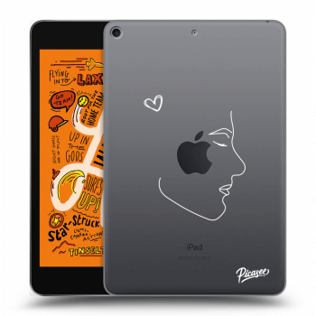 Picasee silikonový průhledný obal pro Apple iPad mini 2019 (5. gen) - Couple boy White