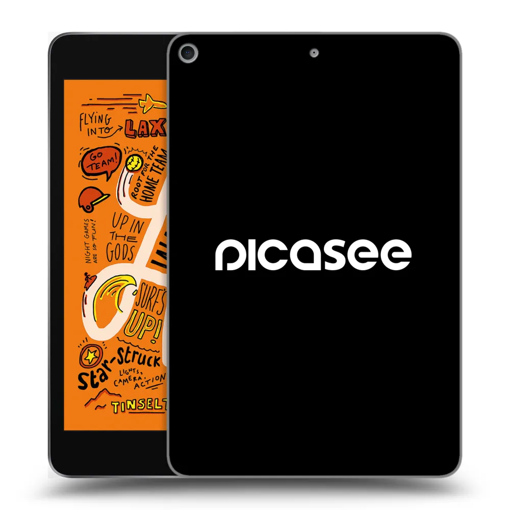 Picasee silikonový černý obal pro Apple iPad mini 2019 (5. gen) - Picasee - new logo - white