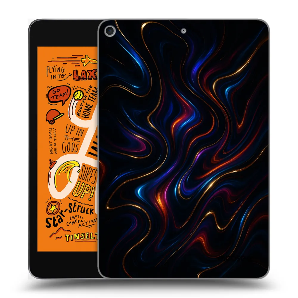 Picasee silikonový průhledný obal pro Apple iPad mini 2019 (5. gen) - Noir