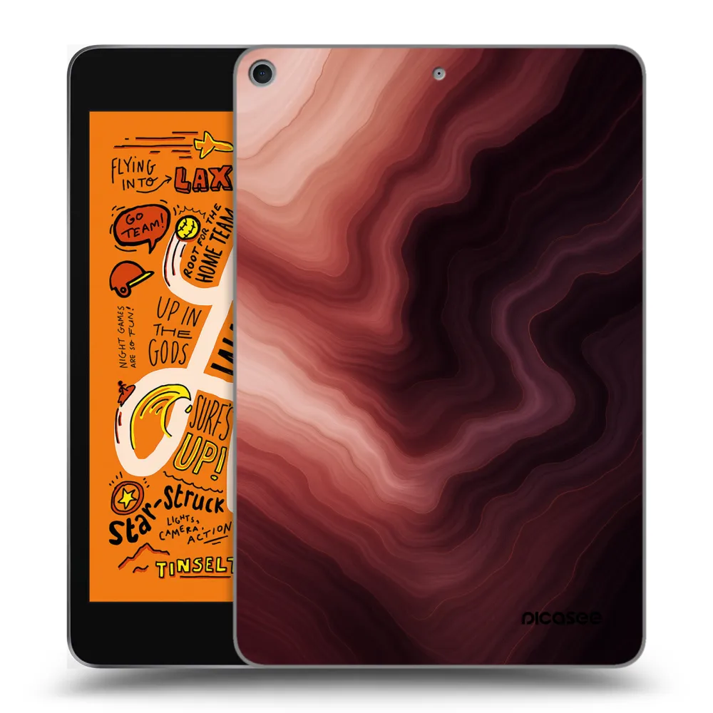 Picasee silikonový průhledný obal pro Apple iPad mini 2019 (5. gen) - Rouge