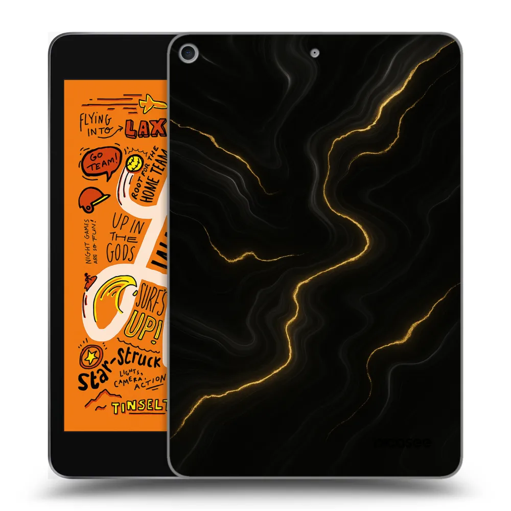 Picasee silikonový průhledný obal pro Apple iPad mini 2019 (5. gen) - Thunder