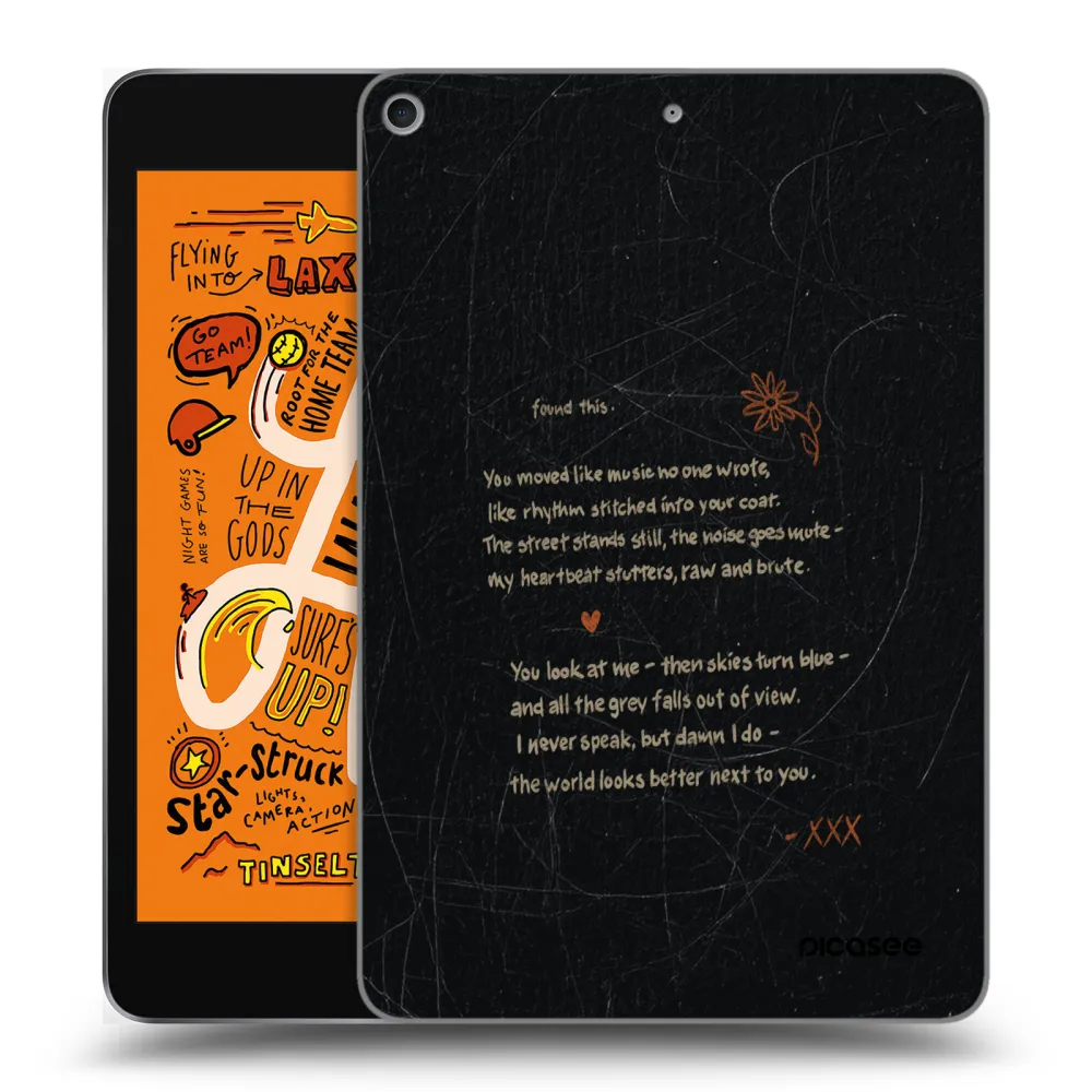 Picasee silikonový průhledný obal pro Apple iPad mini 2019 (5. gen) - POET